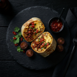 Gourmet Breakfast Burrito